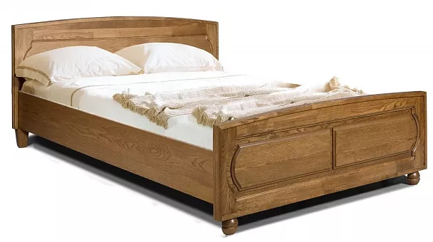 Кровать двуспальная Купава ГМ 8421 дуб купить в Москве - фото №1