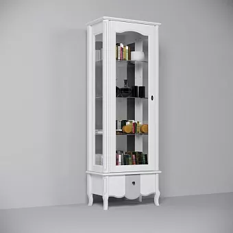 Шкаф с витриной Лаура ММ-351-01 купить в Москве - фото №1