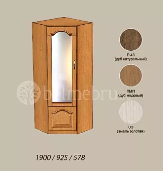 Модульная гостиная Вилия-М Шкаф комбинированный №10 ГЗ-01 купить в Москве - фото №1