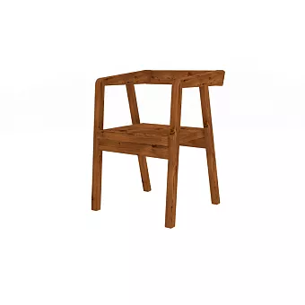 Кресло рабочее "Доната 10" массив сосны купить в Москве - фото №1