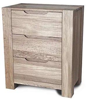 Комод 3-ящика  Riva  цвет Тик купить в Москве - фото №1