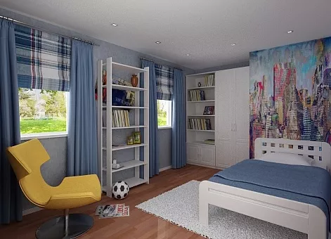 Набор мебели для детской Коста Бланка 1 (Белый воск) купить в Москве - фото №1