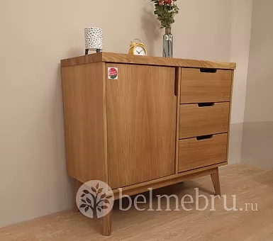 Тумба "Доната 5" массив дуба купить в Москве - фото №1