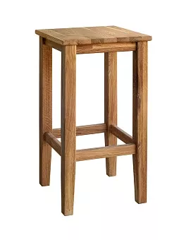 Табурет барный "Прованс", дуб массив купить в Москве - фото №1
