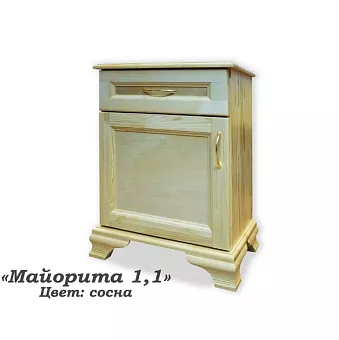Тумба прикроватная Майорита 1,1 купить в Москве - фото №1