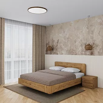 Двуспальная кровать  160х200 Пиастр купить в Москве - фото №1