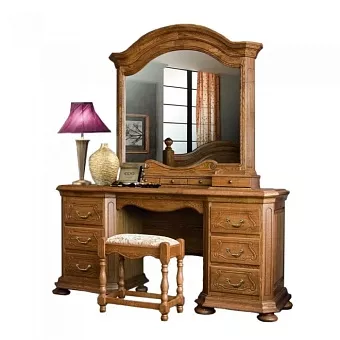 Стол туалетный с зеркалом ГМ 6244 дуб Босфор купить в Москве - фото №1