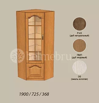 Модульная прихожая Вилия-М Шкаф комбинированный №10 С-01 купить в Москве - фото №1