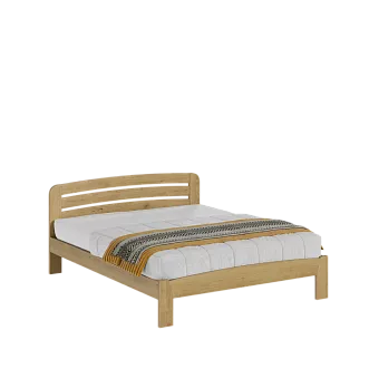 Кровать Селена 140х200 из массива сосны купить в Москве - фото №1