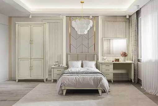 Набор мебели для детской Амадей 1 (Античная темпера с золочением) купить в Москве - фото №1