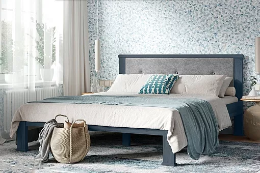 Кровать двуспальная Торонто ECOWood купить в Москве - фото №1