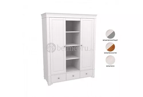 Шкаф 2х дверный с полками Бейли (без ящиков) купить в Москве - фото №1