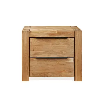 Тумба прикроватная "Фьорд", дуб массив купить в Москве - фото №1