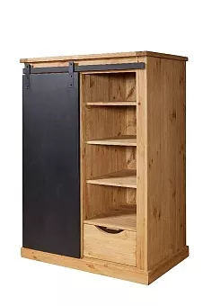 Шкаф ROLLER-FAR1P+1T из массива сосны купить в Москве - фото №1