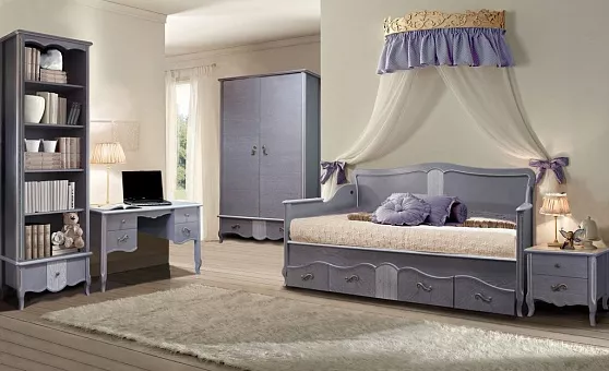 Набор мебели для детской Лаура 1 (цвет шато) купить в Москве - фото №1