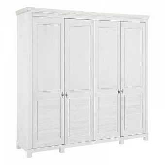 Шкаф для одежды Рауна 40 Белый воск купить в Москве - фото №1