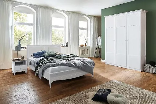 Спальный гарнитур Кармен Прованс (Молоко+агава беленая) купить в Москве - фото №1