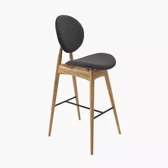 Стул полубарный Анастасия комфорт без подлокотников с тканью купить в Москве - фото №1