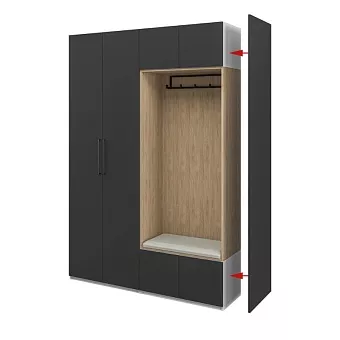 Панель декоративная для шкафа Отис купить в Москве - фото №1