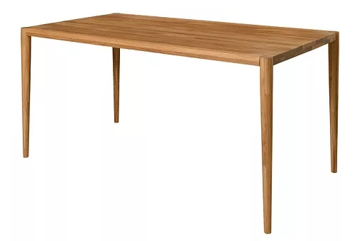 Стол прямоугольный обеденный Mid Century 140*80 массив дуба купить в Москве - фото №1