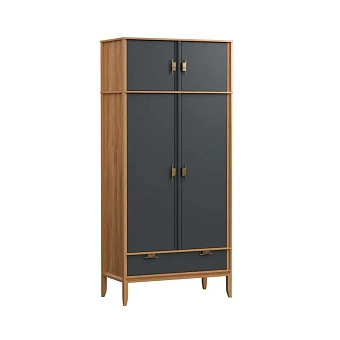 Антресоль к 2х дверному шкафу Бридж браун/серый 7012 купить в Москве - фото №1