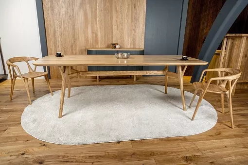 Стол прямоугольный Винара 2000 массив дуба купить в Москве - фото №1