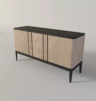 Тумба ICON’S широкая Беленый дуб купить в Москве - фото №1