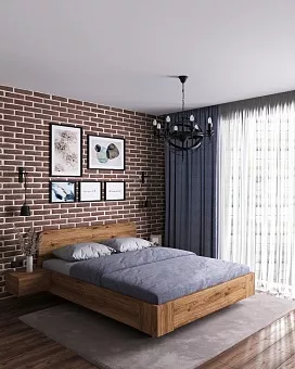 Двуспальная кровать  160х200 Обл купить в Москве - фото №1