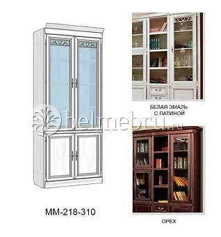 Шкаф комбинированный Оскар ММ-218-310 купить в Москве - фото №1