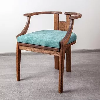 Стул Испания с мягким сидением из массива дуба купить в Москве - фото №1