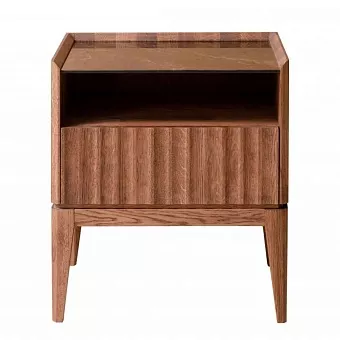 Тумба прикроватная Патриция (стекло) купить в Москве - фото №1