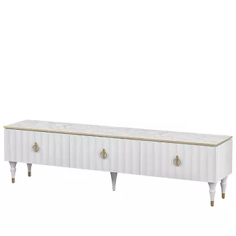 Тумба Лоренсо МН-043-06 (МН-043-07) Белый купить в Москве - фото №1