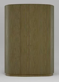 Шкаф 2х дверный Eclipse (2 двери) ЭК 102 Натуральный дуб с патиной купить в Москве - фото №1