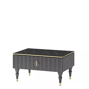 Стол журнальный Лоренсо МН-043-38 Графит купить в Москве - фото №1