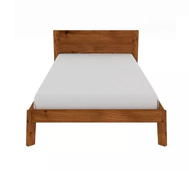 Кровать одинарная "Доната 16" массив сосны 90х200 купить в Москве - фото №1