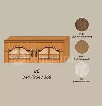Модульная библиотека Вилия-М Секция антресольная №8 С купить в Москве - фото №1