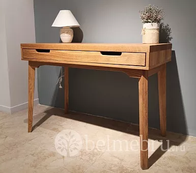 Стол письменный  "Доната 12" массив дуба купить в Москве - фото №1