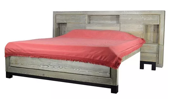 Кровать TEMPO BLACK КМК-180.6 двуспальная, спальное место (1800х2000) купить в Москве - фото №1