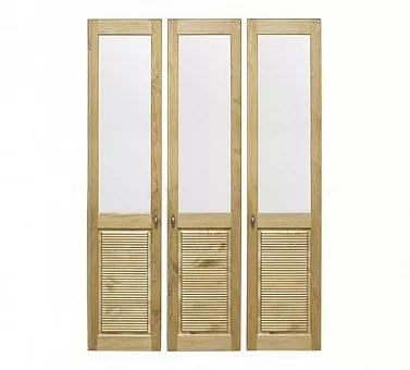 Комплект дверей к стеллажу Рауна 30 Бейц/масло купить в Москве - фото №1