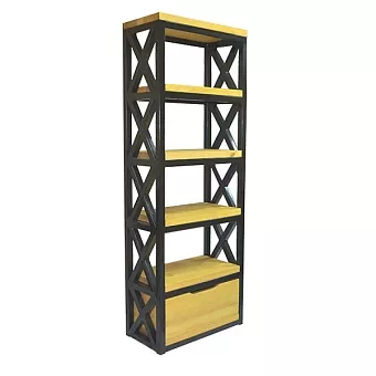 Стеллаж с ящиком Лофт Л-02 купить в Москве - фото №1