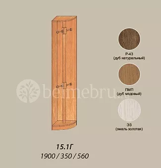 Модульная прихожая Вилия-М Шкаф №15.1 Г купить в Москве - фото №1