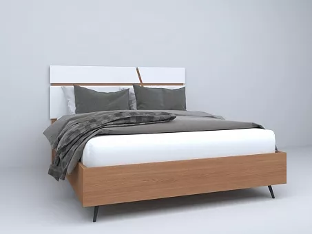 Двуспальная кровать Дельта ММ-356-02/16Б купить в Москве - фото №1