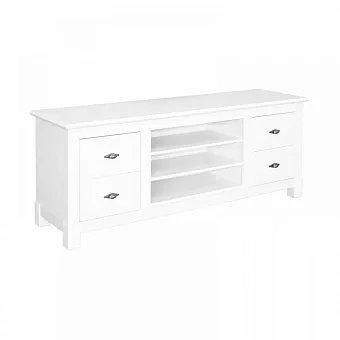 Тумба ТВ Рауна 150 Белый воск купить в Москве - фото №1