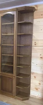 Шкаф для книг ГМ 2313 Вариант 03 (стеллаж оконечный открытый ПРАВЫЙ) купить в Москве - фото №1