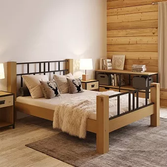 Двуспальная кровать 160х200 LOT 160 купить в Москве - фото №1