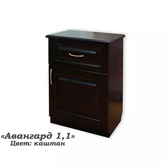 Тумба прикроватная Авангард 1,1 купить в Москве - фото №1