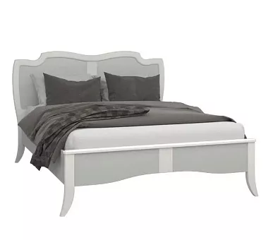 Двуспальная кровать Мираж (б/карк.) ММ-394-02/18Б-1 купить в Москве - фото №1