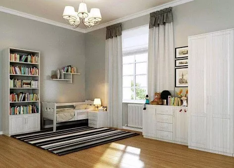 Набор мебели для детской Коста Бланка 3 (Белый воск) купить в Москве - фото №1