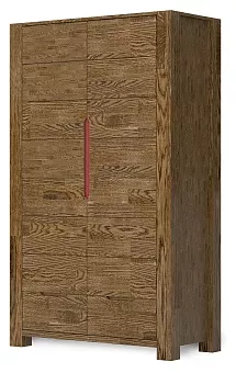 Шкаф 2-х дверный Riva цвет Графит купить в Москве - фото №1