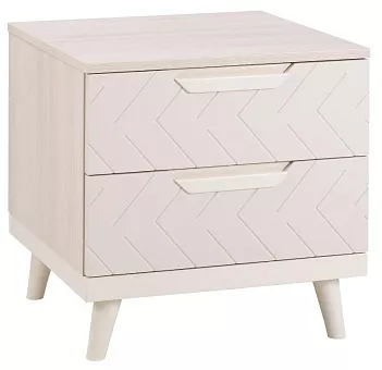Тумба прикроватная Сканди Жемчужно-белый купить в Москве - фото №1